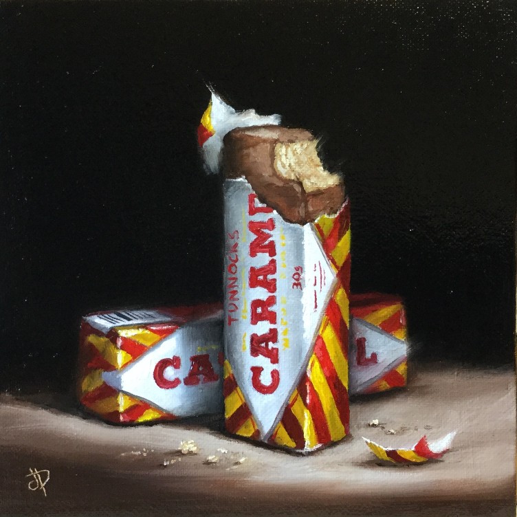 'Caramel Wafers' by artist Jane Palmer